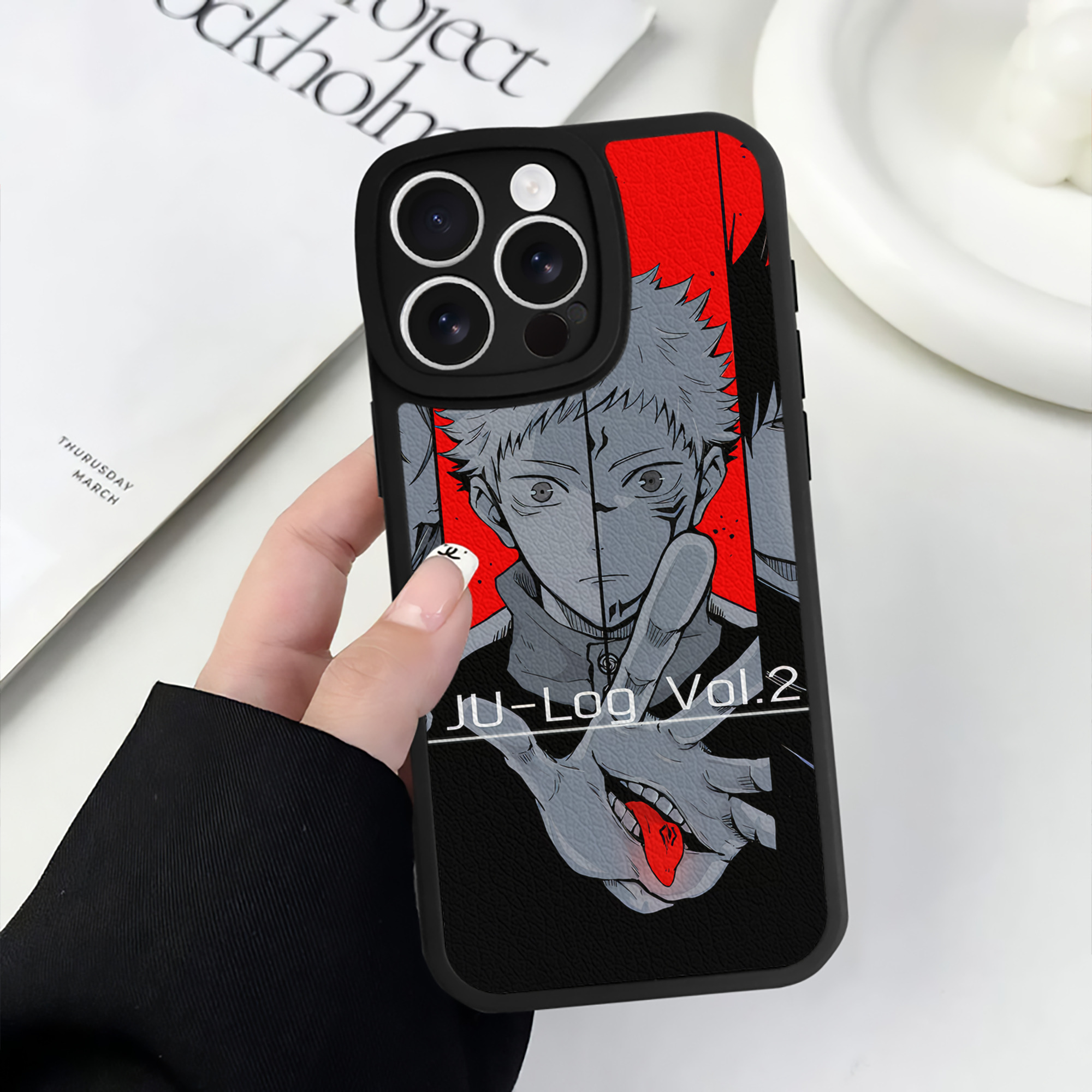 （画像用） SPY×FAMILY间谍家家酒 【iPhone 16シリーズ対応】シリコンスマホケース（レザー調） 材質：シリコン